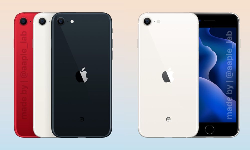 iPhone SE 2022 Concept Render