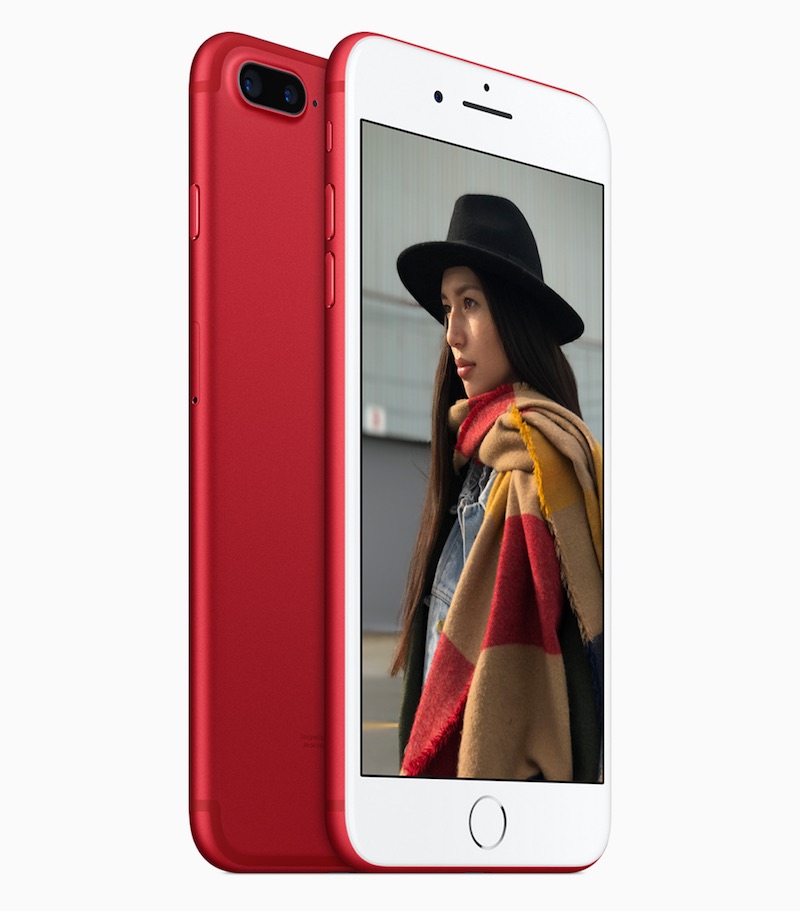 Red iPhone 7