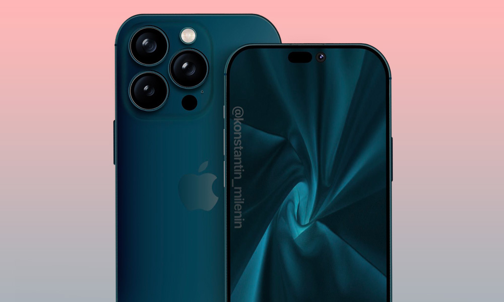 iPhone 14 Pro Concept Render