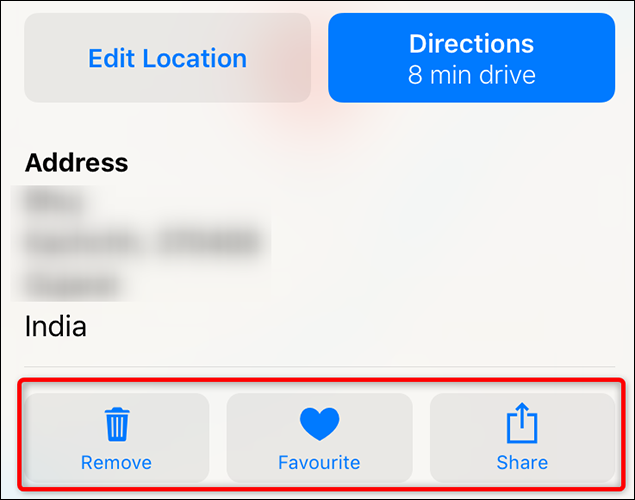 Modify the pin in Maps.