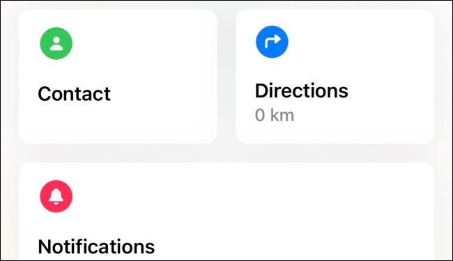 Get Directions in Apple's Find My app