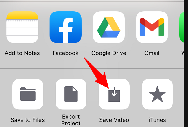 Choose "Save Video."