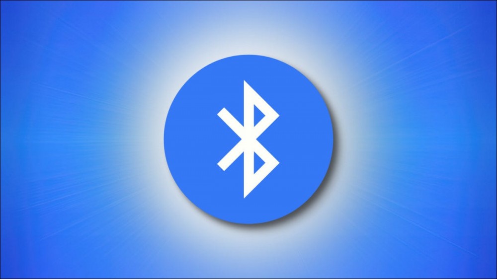 The Bluetooth logo in a blue bubble, Apple-style like on Mac, iPhone, and iPad