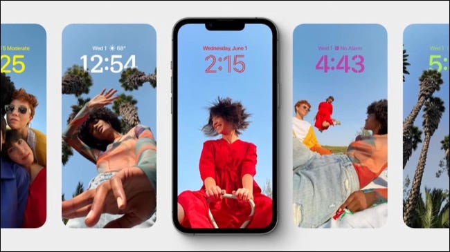 iOS 16 Lock Screen styles