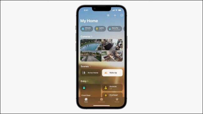 Home app for iOS 16