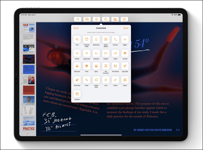 iPadOS 16 Desktop-Class Apps and Customizable Toolbar