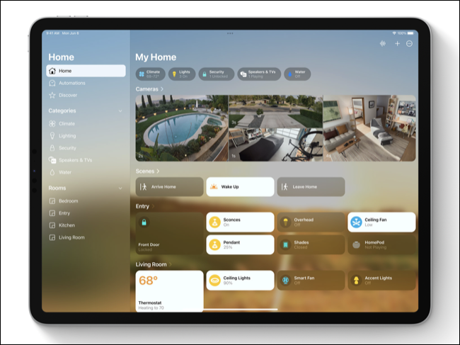 iPadOS 16 Home app