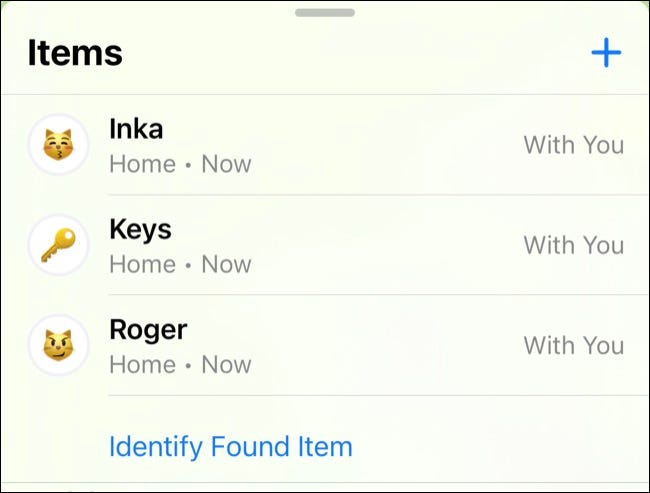 Track items with Apple AirTags