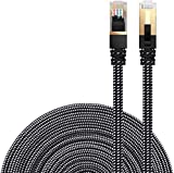 DanYee Nylon Braided Cat 7 Ethernet Cable