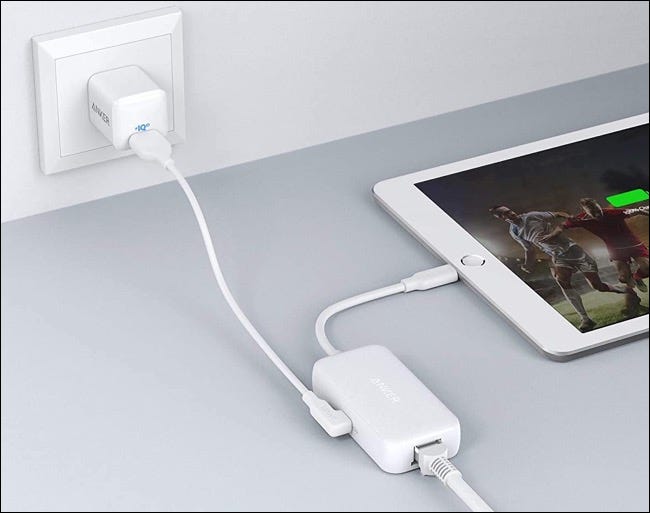 Anker Ethernet to Lightning adapter