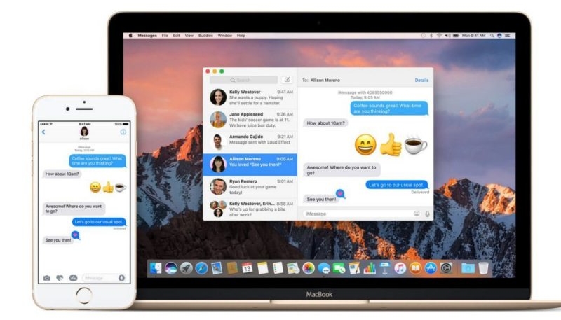 iMessage MacBook