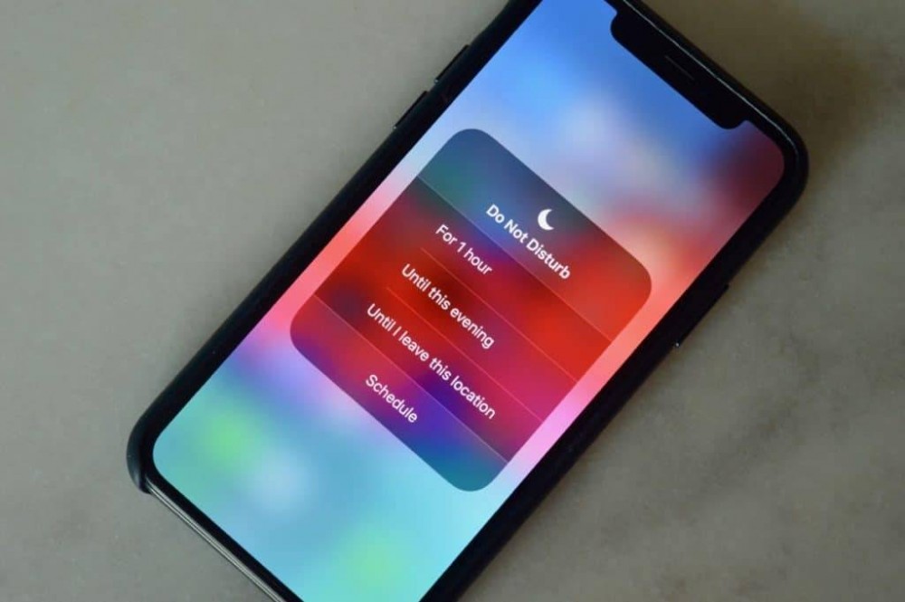 Ios 12 Do Not Disturb Iphone X