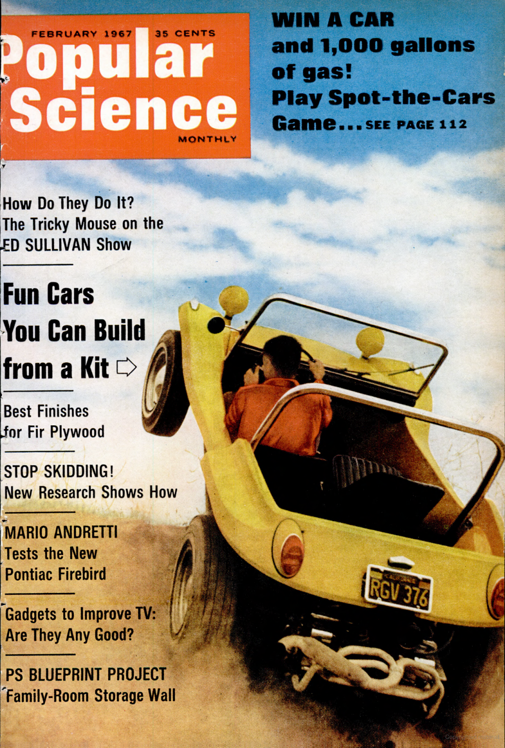 Popular Science cover February 1967