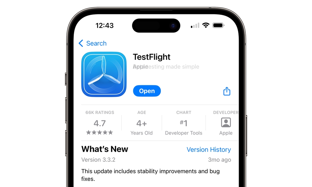 TestFlight on App Store