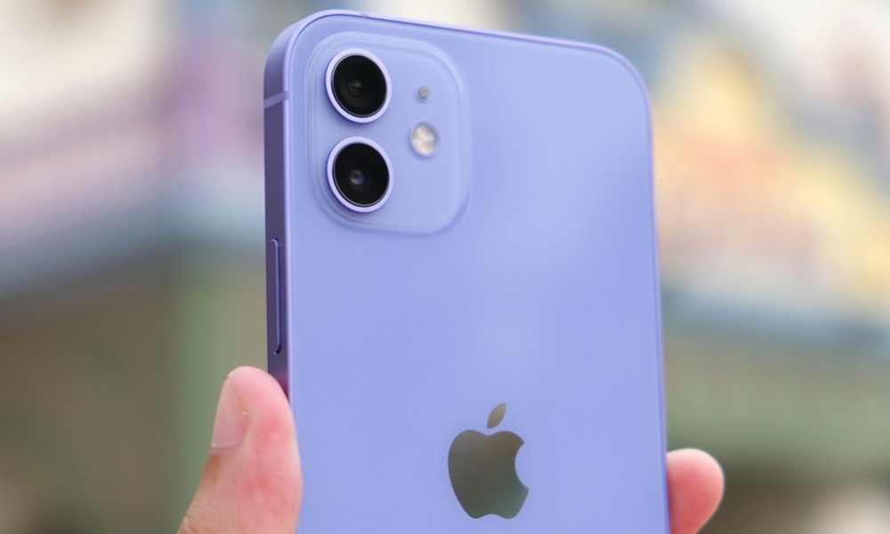 Purple iPhone 12 mini