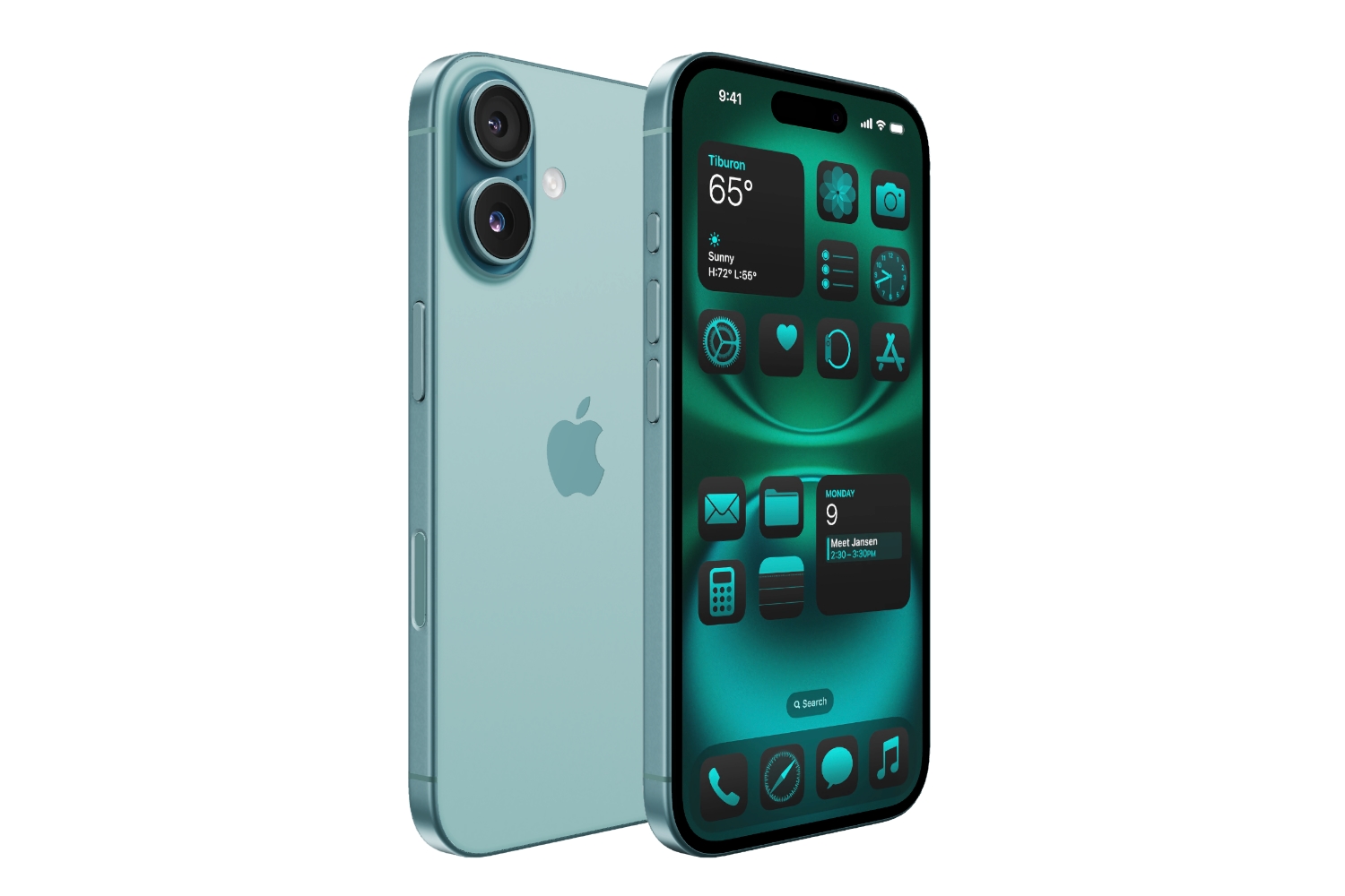 iPhone 16 Teal