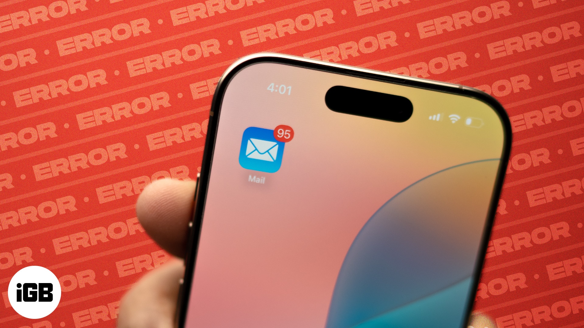 How to fix Mail app not working after update on iPhone.