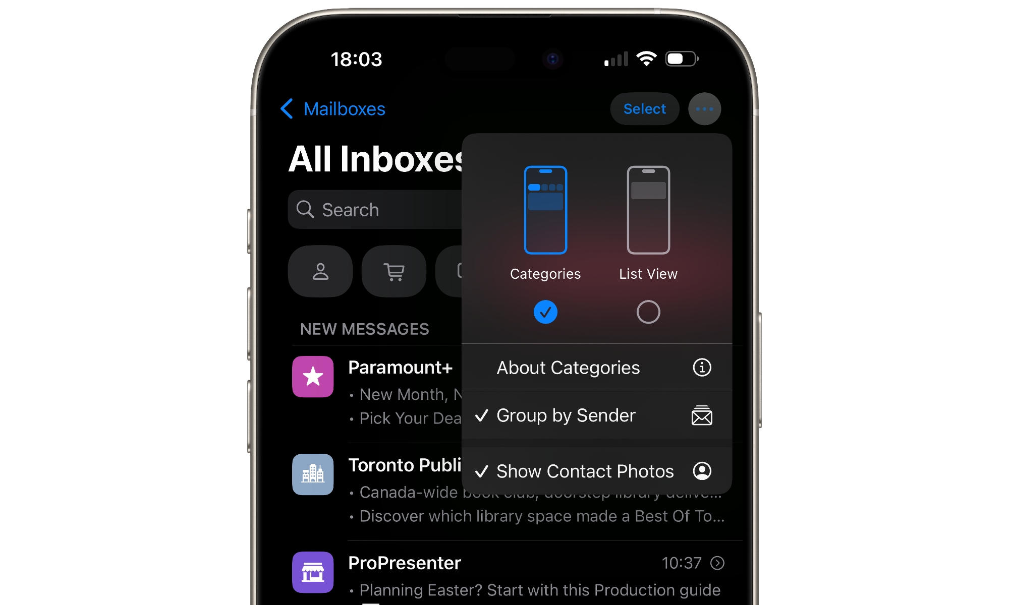 iOS 18.5 beta 1 Show Contact Photos in Mail