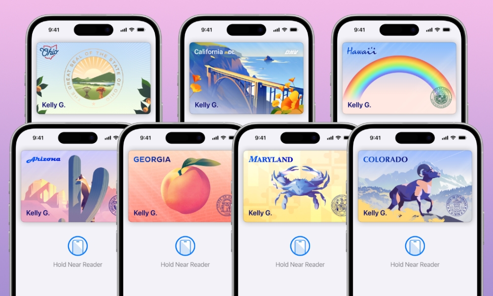 Apple Digital IDs seven states hero