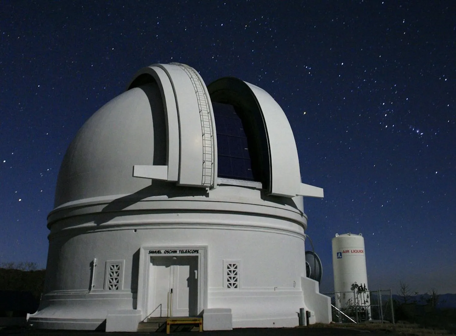 The 48-inch Samuel Oschin Telescope at Palomar Observatory, where ZTF resides. Credit: Palomar / Caltech