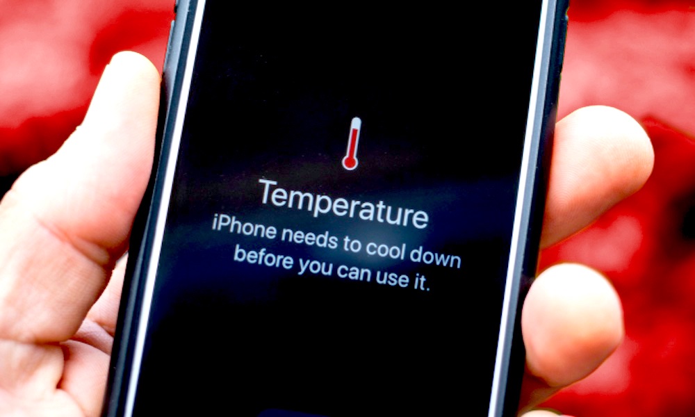 iPhone Temperature Warning Heat