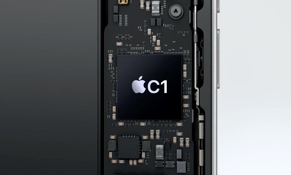 Apple C1 5G modem chip