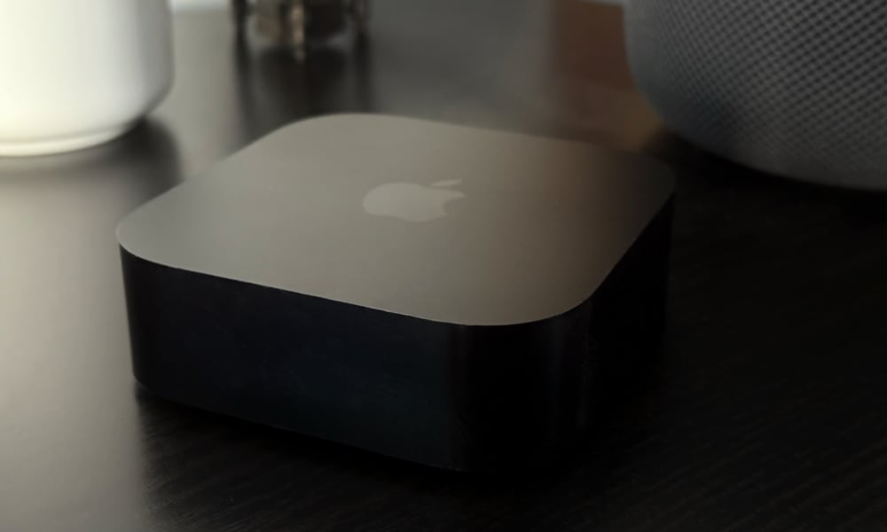 Apple TV 4K 3rd Gen in shadows