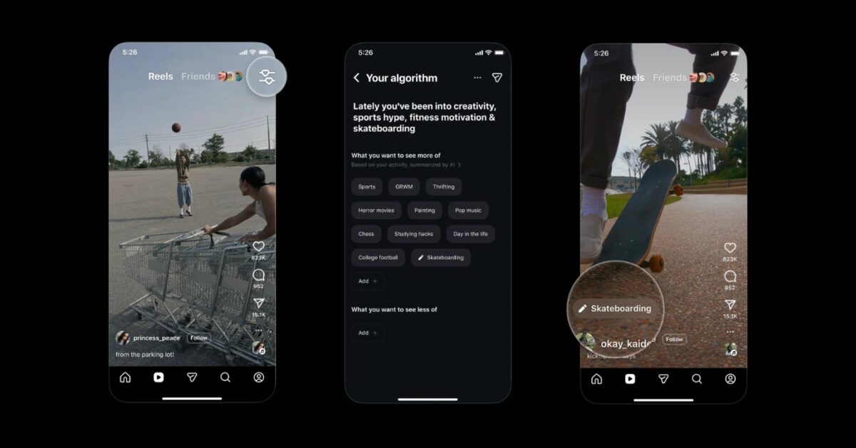 Enjoy a Personalized Feed with Algorithm
